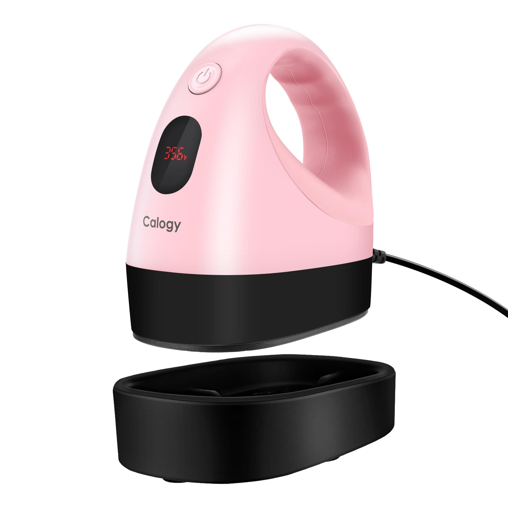 Mini Heat Press, Heat Transfer Machine, Constant Temp Control, Insulated Safety Base, Fits for Crafts, T-Shirt, Hat, Cap, Pillows (Cherry Pink)