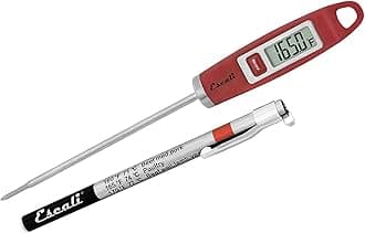 DH1 Gourmet Digital Thermometer, NSF Certified-Red, 1 EA