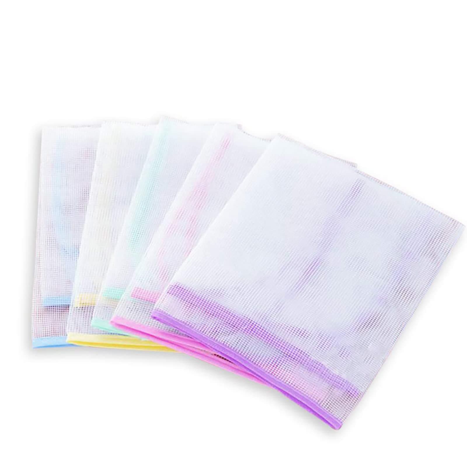 Excefore Protective Ironing Mesh, 5 Pcs Heat Resistant Ironing Cloth Protective Insulation Pad Home Ironing Mat, for Ironing Scorch-Saving Ironing Protector Mesh Cloth