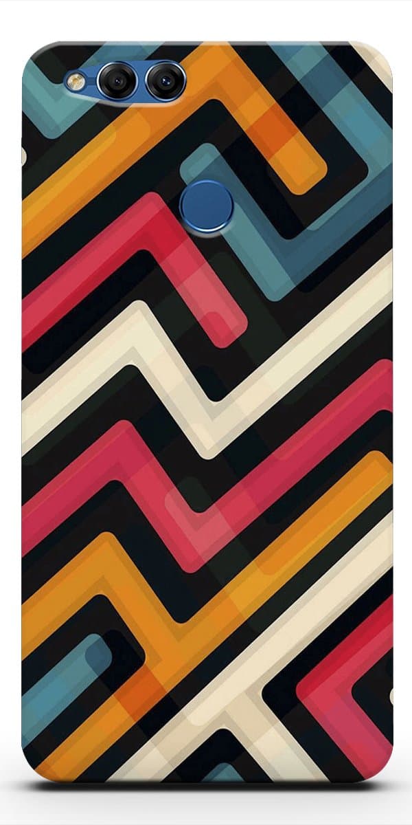 DRaX Printed Soft Back Cover for Honor 7X (Design-130)