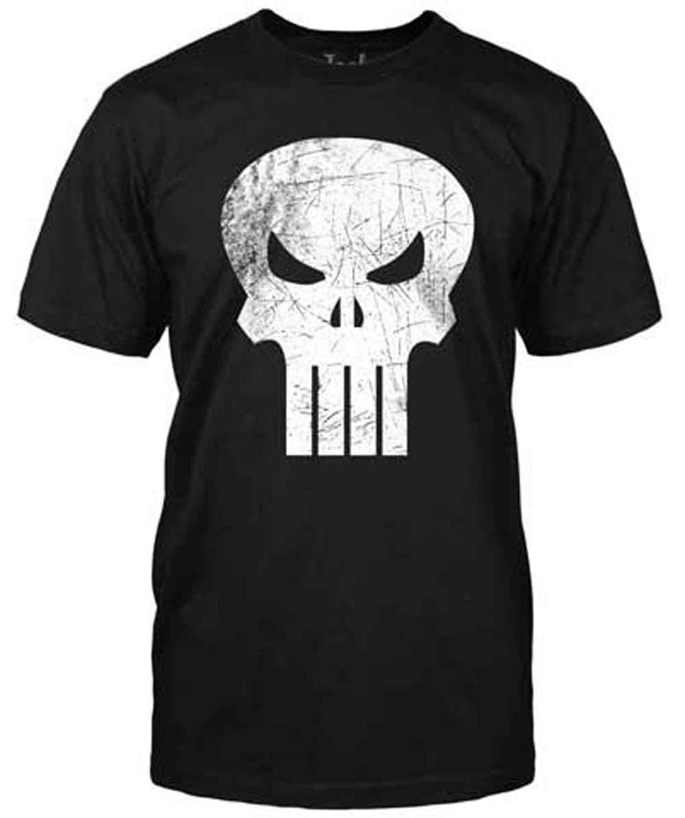 Punisher T-shirt - Distressed Logo