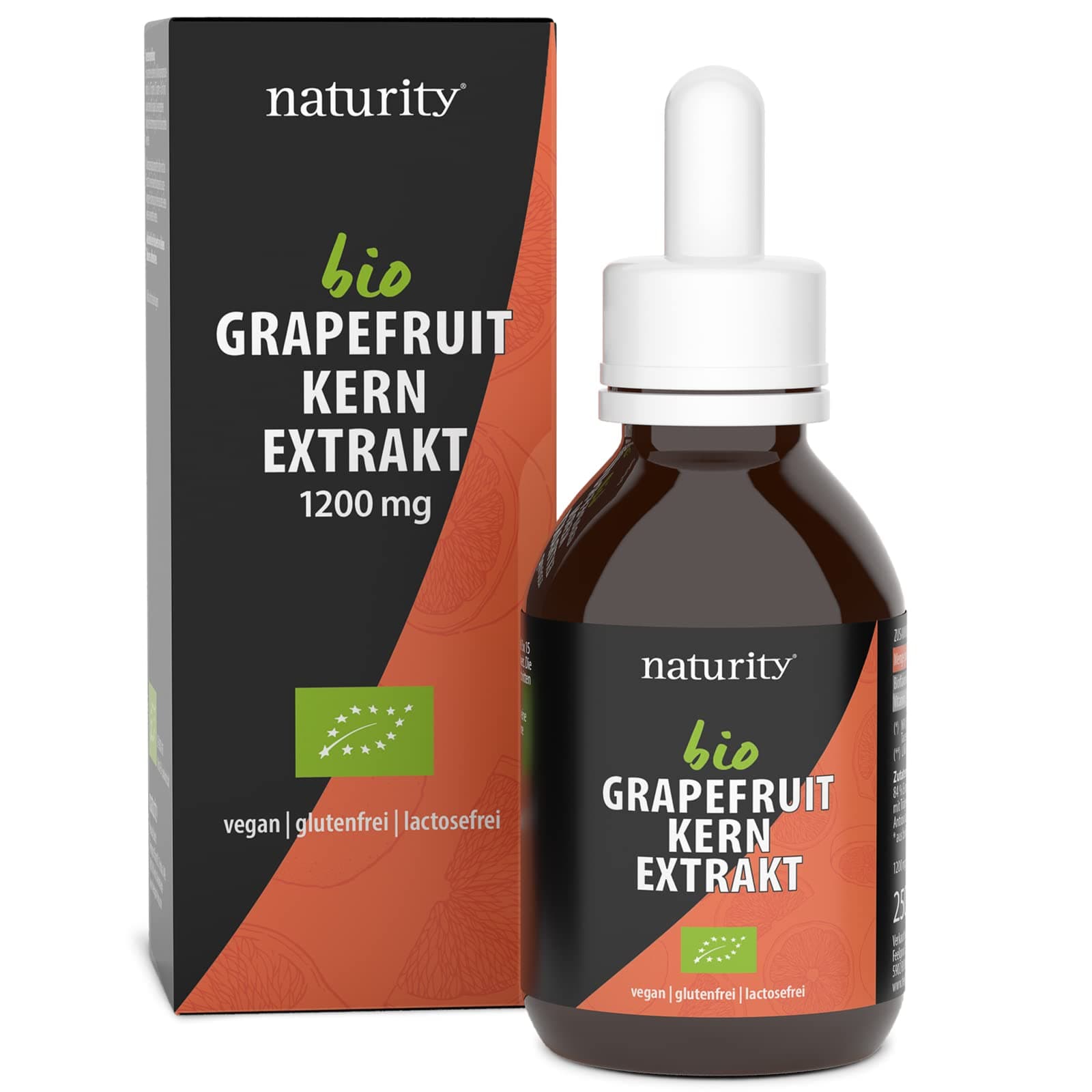 Organic Grapefruit Seed Extract / 250 ml / 1200 mg/Special Offer!!