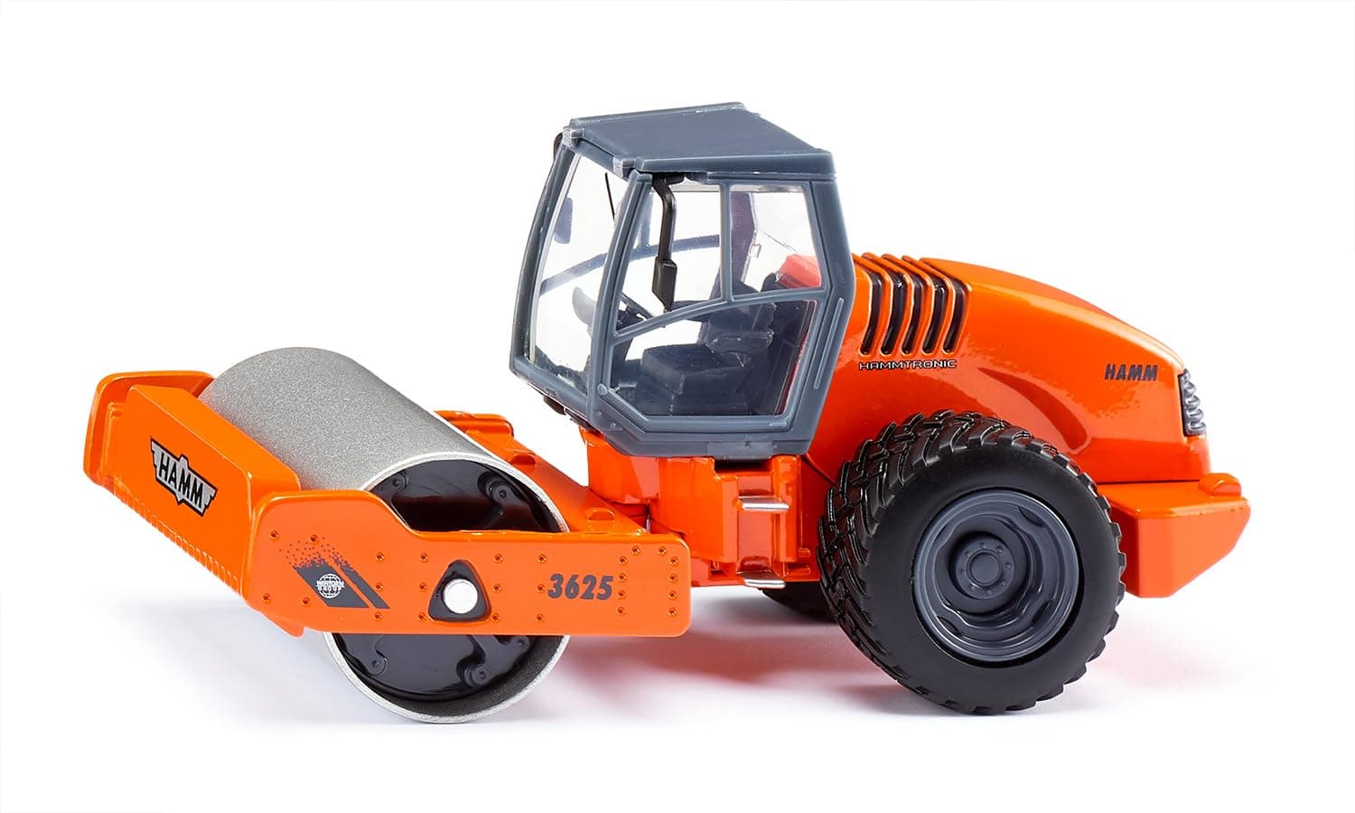 3530, Single-Drum Compactor, 1:50 Scale, Metal/Plastic, Orange, Rotating Roller