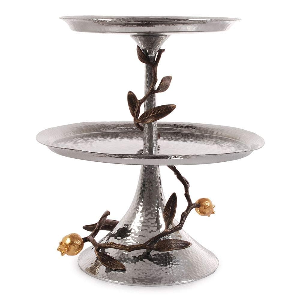 Michael Aram Pomegranate 2-Tier Etagere