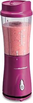 Hamilton Beach Personal Smoothie Blender with 14 oz Travel Cup and Lid 14oz 51131