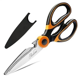 Acelone Kitchen Shears, Premium Heavy Duty Shears Ultra Sharp Stainless Steel Multi-function Kitchen Scissors for Chicken/Poultry/Fish/Meat/Vegetables/Herbs/BBQ