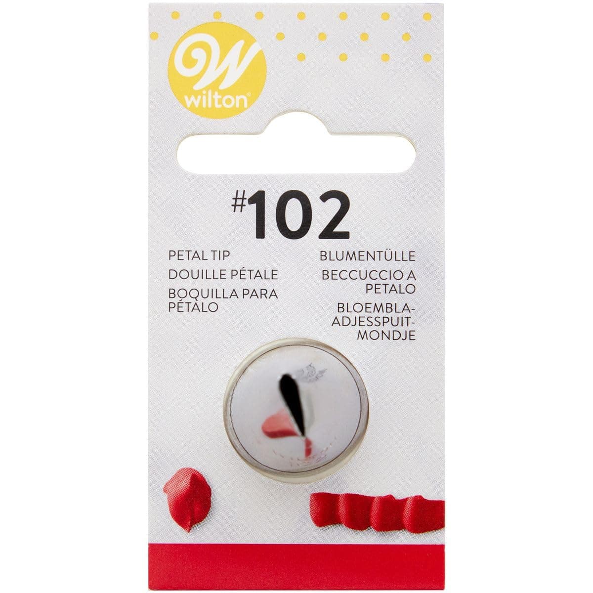 Wilton No.102 Decorating Tip, Petal
