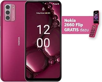 Nokia G42 Dual-SIM 128GB ROM + 6GB RAM (Only GSM | No CDMA) Factory Unlocked 5G Smartphone (So Pink) - International Version