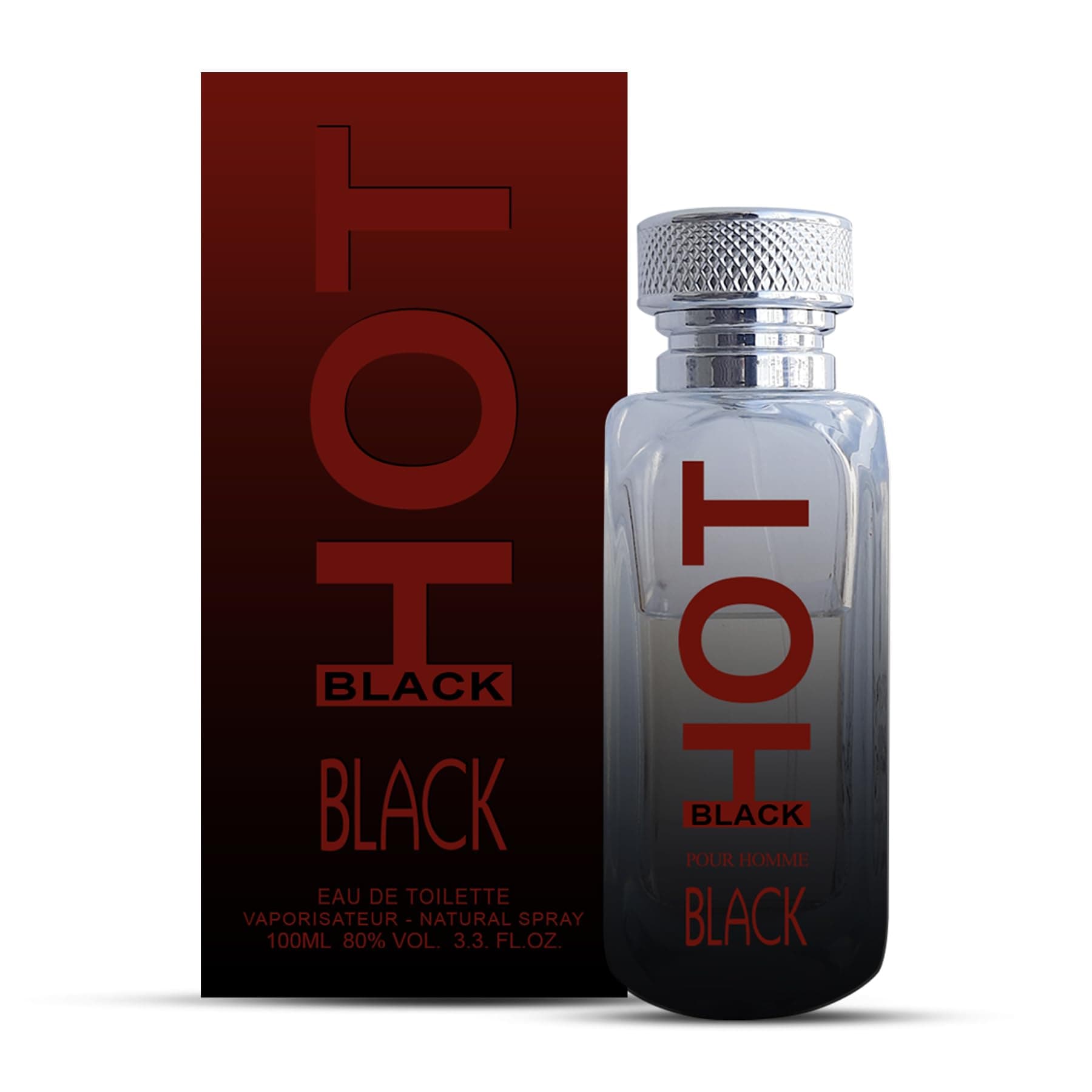 BERNARD DIMITRI HOT BLACK | Perfume for Men - 100 ML Each|Pack of 2| Fresh Citrus & Floral Fragrance | Long- Refreshing| Travel Friendly | Fresh Long-Lasting smell | Idle Gift For Loved Once