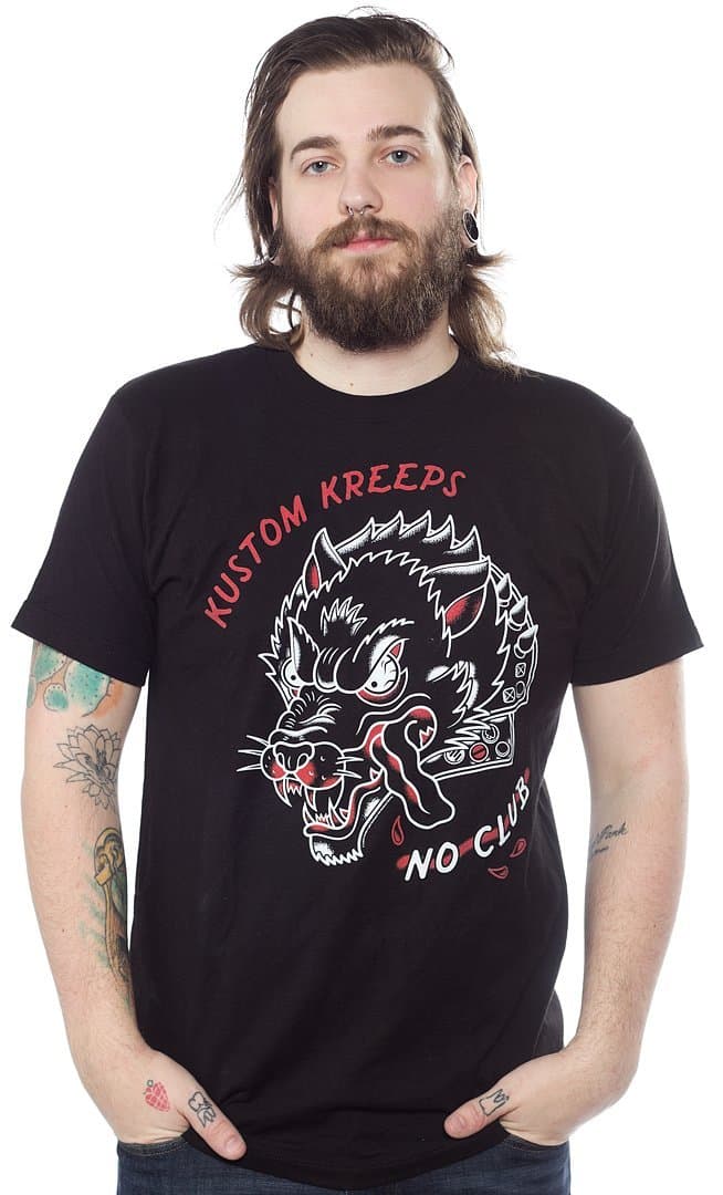 No Club Wolf T Shirt