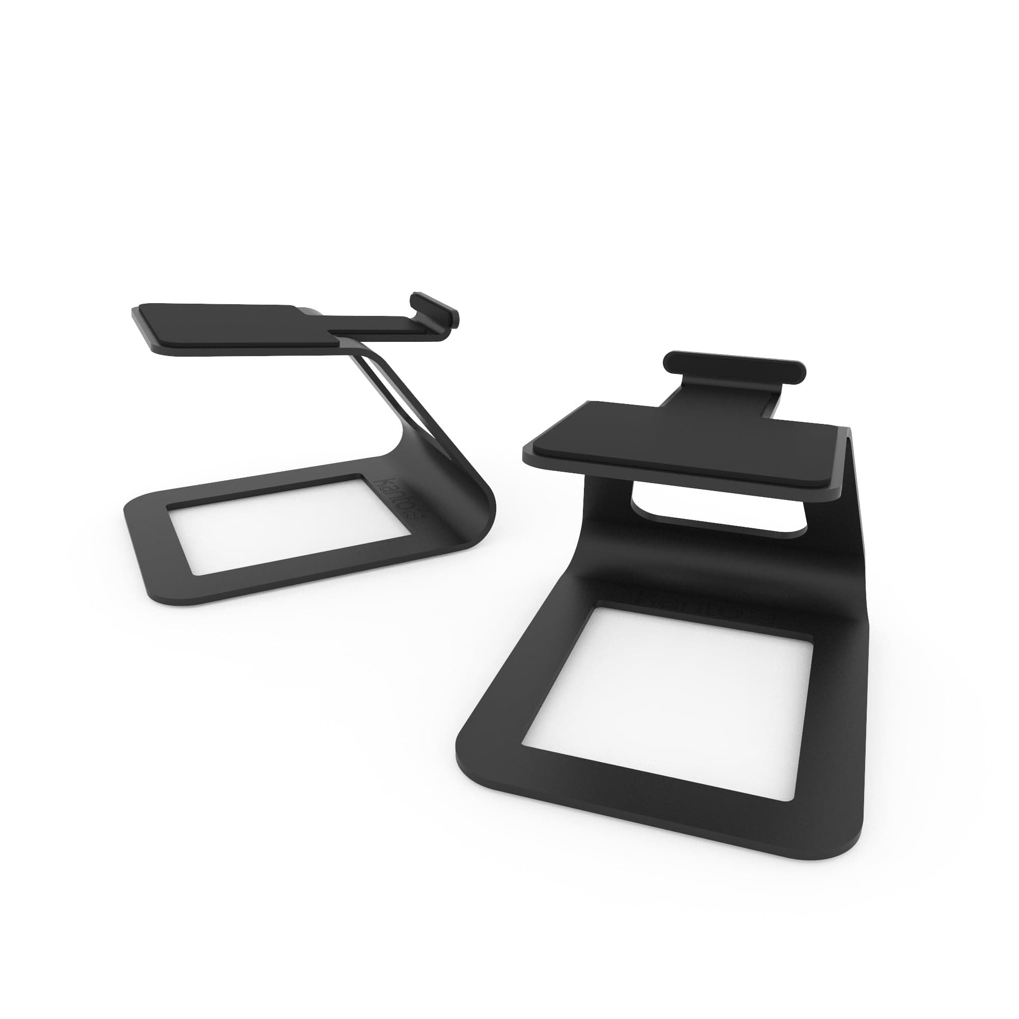 SE2 Elevated Desktop Speaker Stands for Small Speakers | Black | Pair