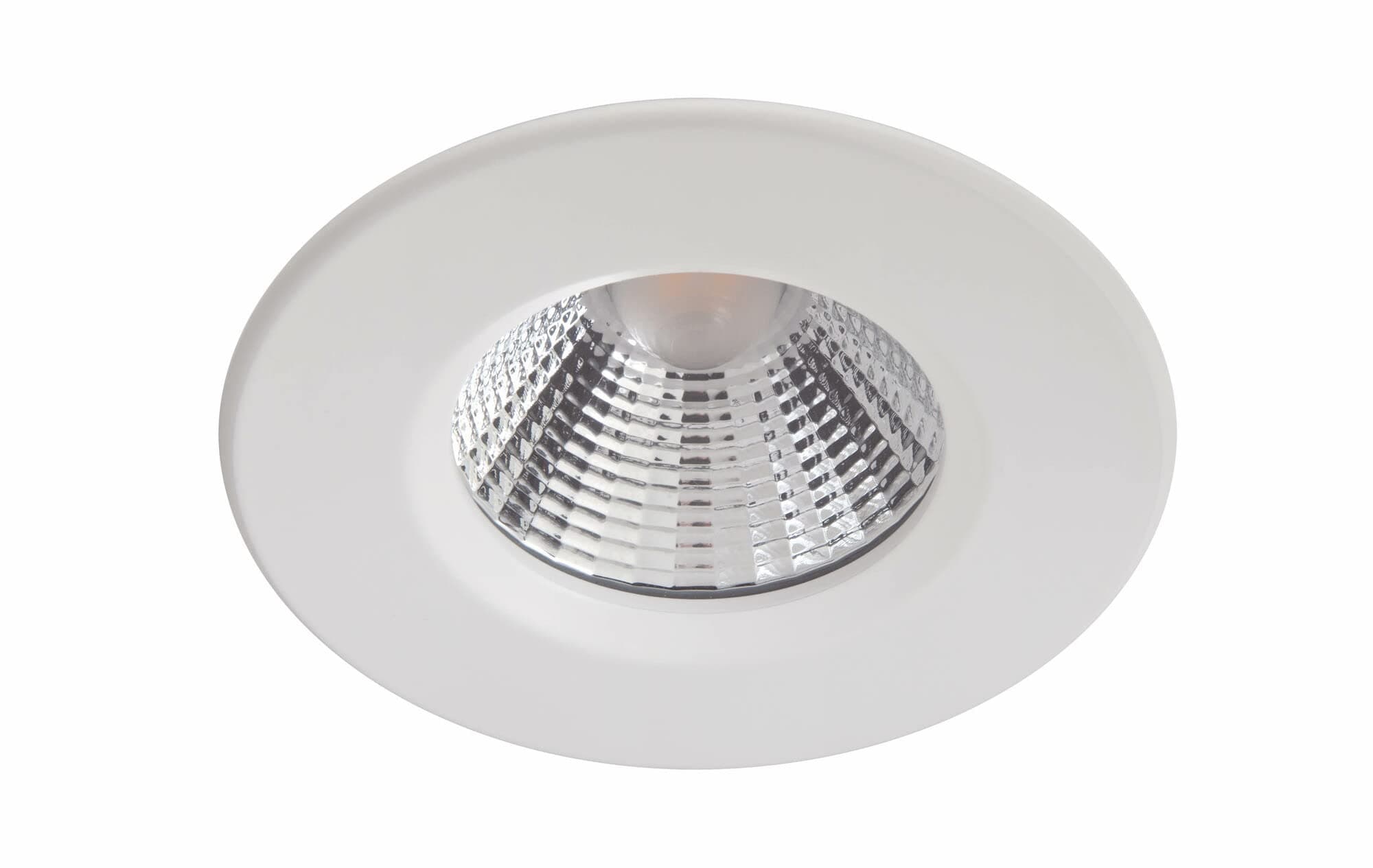 Philips LED Dive Bathroom Dimmable Spotlight 2700K 5.5W IP65 [Warm White - White] for Wetroom, Bathroom and Kitchen Lighting