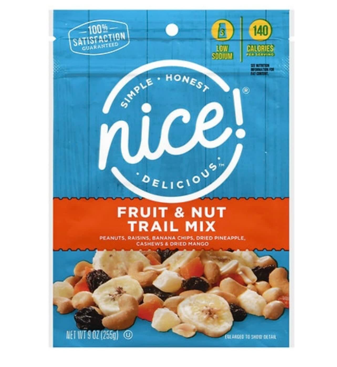 Nice Trail Fruit & Nut 9oz (pack of 2)