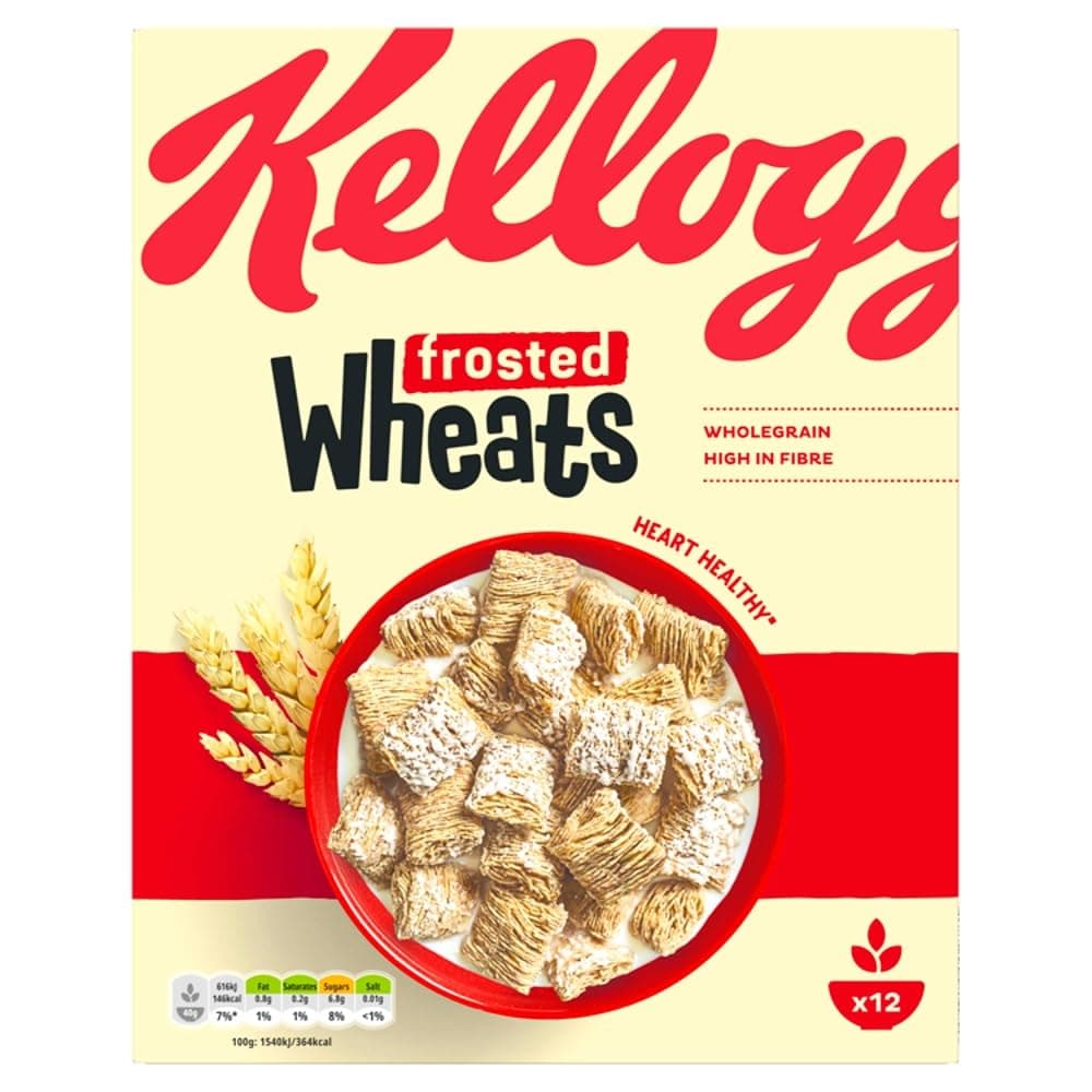 Frosted Wheats Breakfast Cereal Box, 500g
