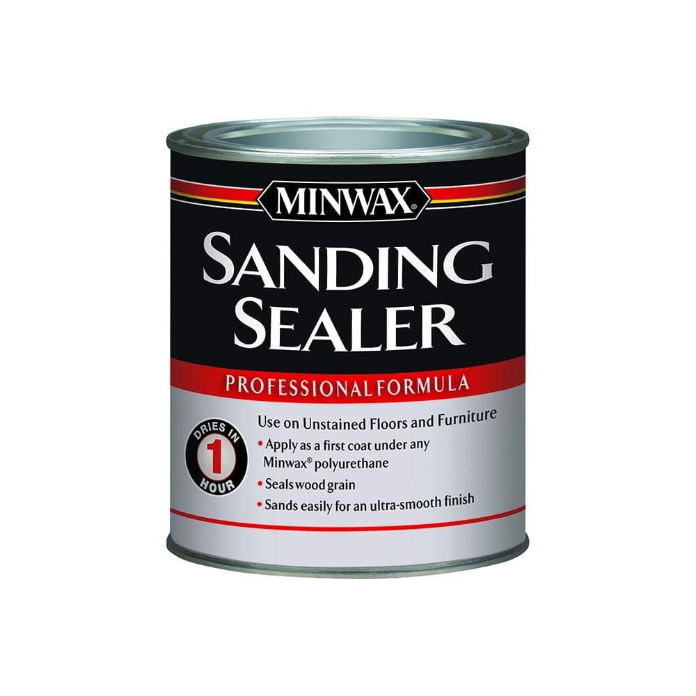 1 qt Minwax 65700 Clear Sanding Sealer Water-Based, Quart