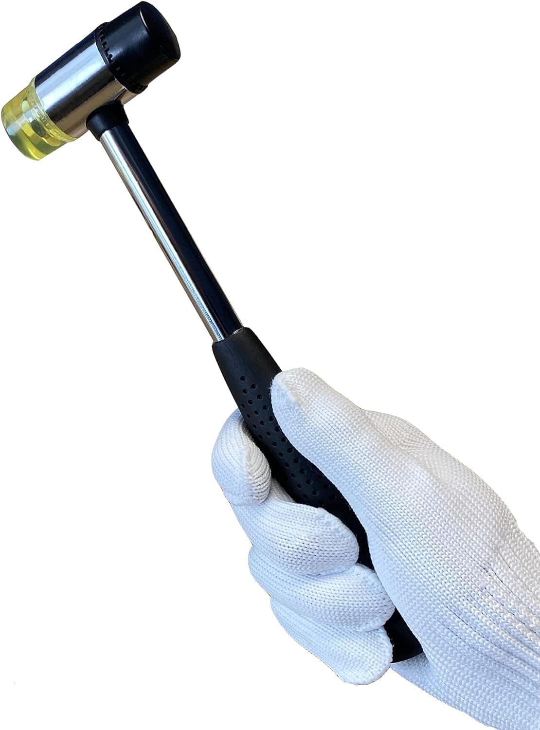 Double-Faced Soft Hammer Mallet, Rubber Hammer, Soft Hammer for Home Decoration Installation Hand Tool, 25mm