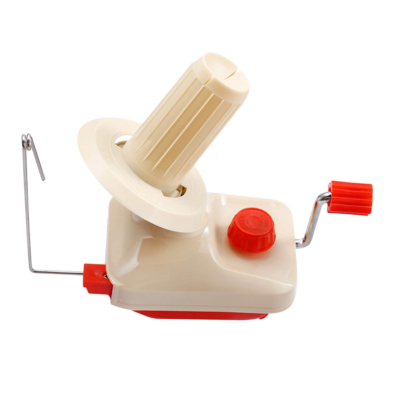 Bobbin Winder Yarn String Ball Winder Hand-operated Manual Wool Winder Holder for Wool Fiber Clothing Crafting Home Office Art Use