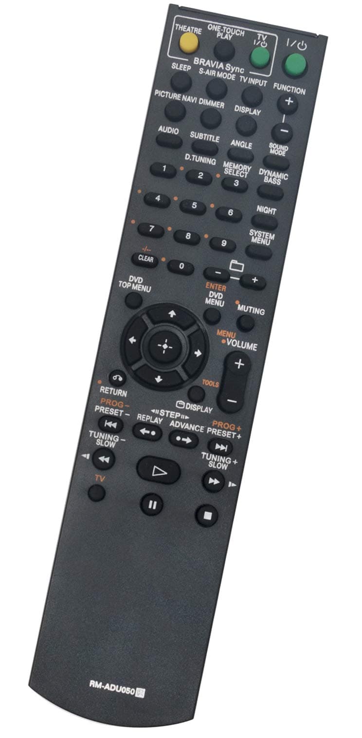 RM-ADU050 RMADU050 Remote Control Replace for Sony DVD Home Theatre System HCD-DZ880W HCD-DZ780 HCD-DZ280 DAV-TZ300 DAV-TZ200 DAV-TZ100 DAV-DZ880W DAV-DZ880 DAV-DZ780