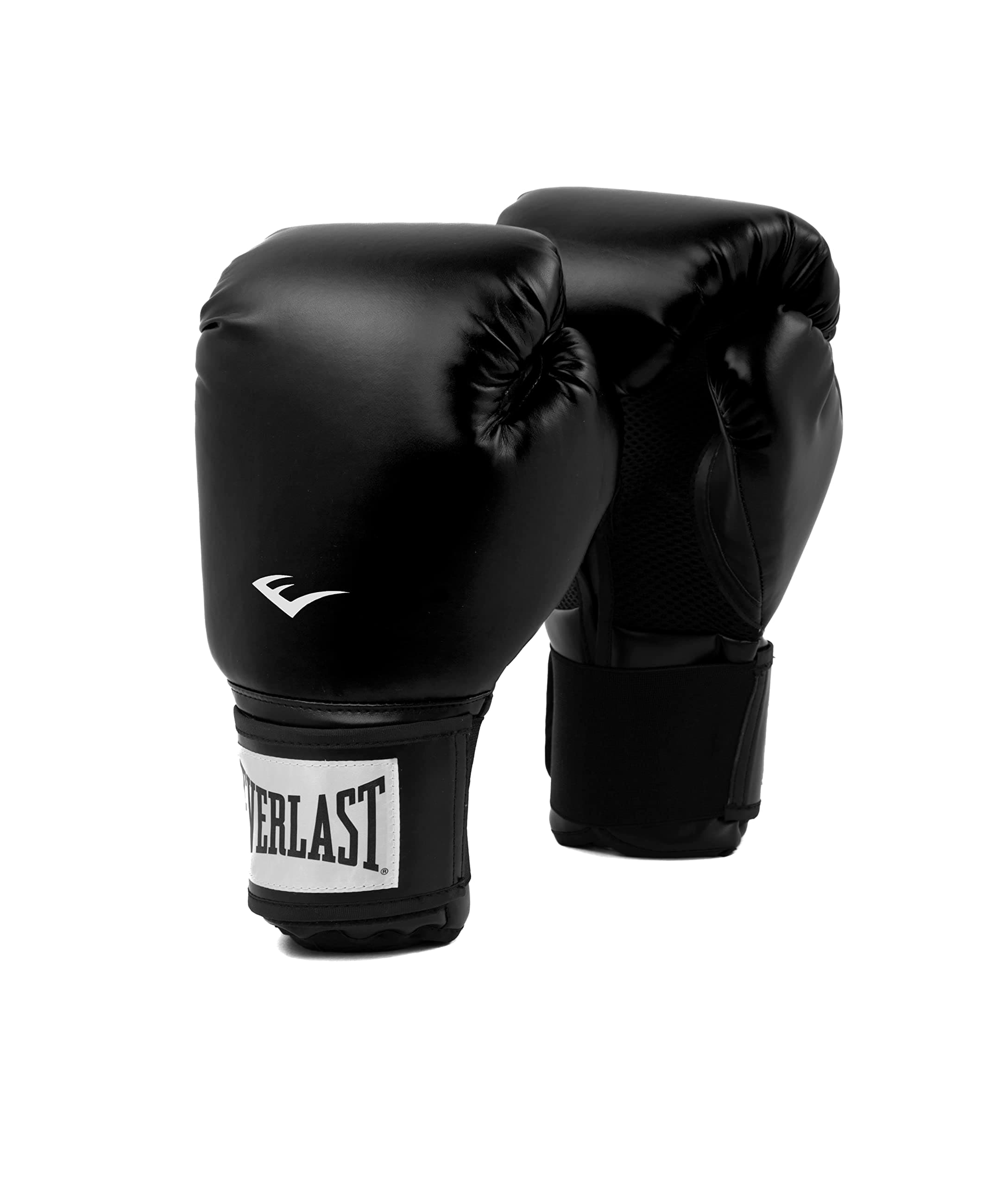 Everlast Prostyle 2 Boxing Gloves, Entry Level Training Gloves for Men and Women, Secure Fit Hook and Loop Closure & Ventilation, Heavy Bag & Speedbag Training 14 oz (Black)