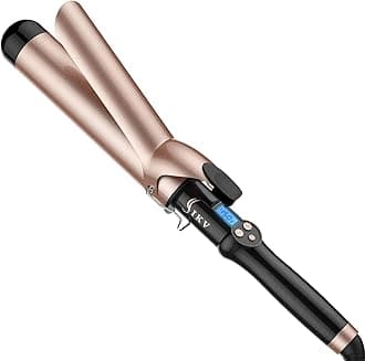 IKV 1 3/4 Inch Extra Long Barrel Curling Iron, 1.75 Large Barrel for Long Hair Ceramic Tourmaline