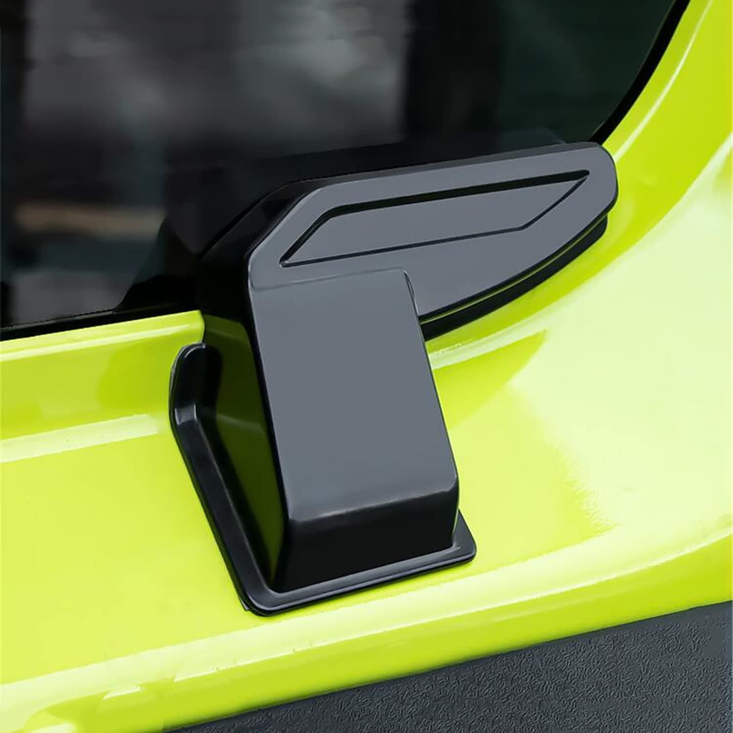 2-PACK ABS Rear Windshield Heating Wire Protection Cover Compatible with Suzuki Jimny 2019 2020 2021 2022 2023 2024 2025 JB64 JB74W Black Protector Cover Trim (Black)