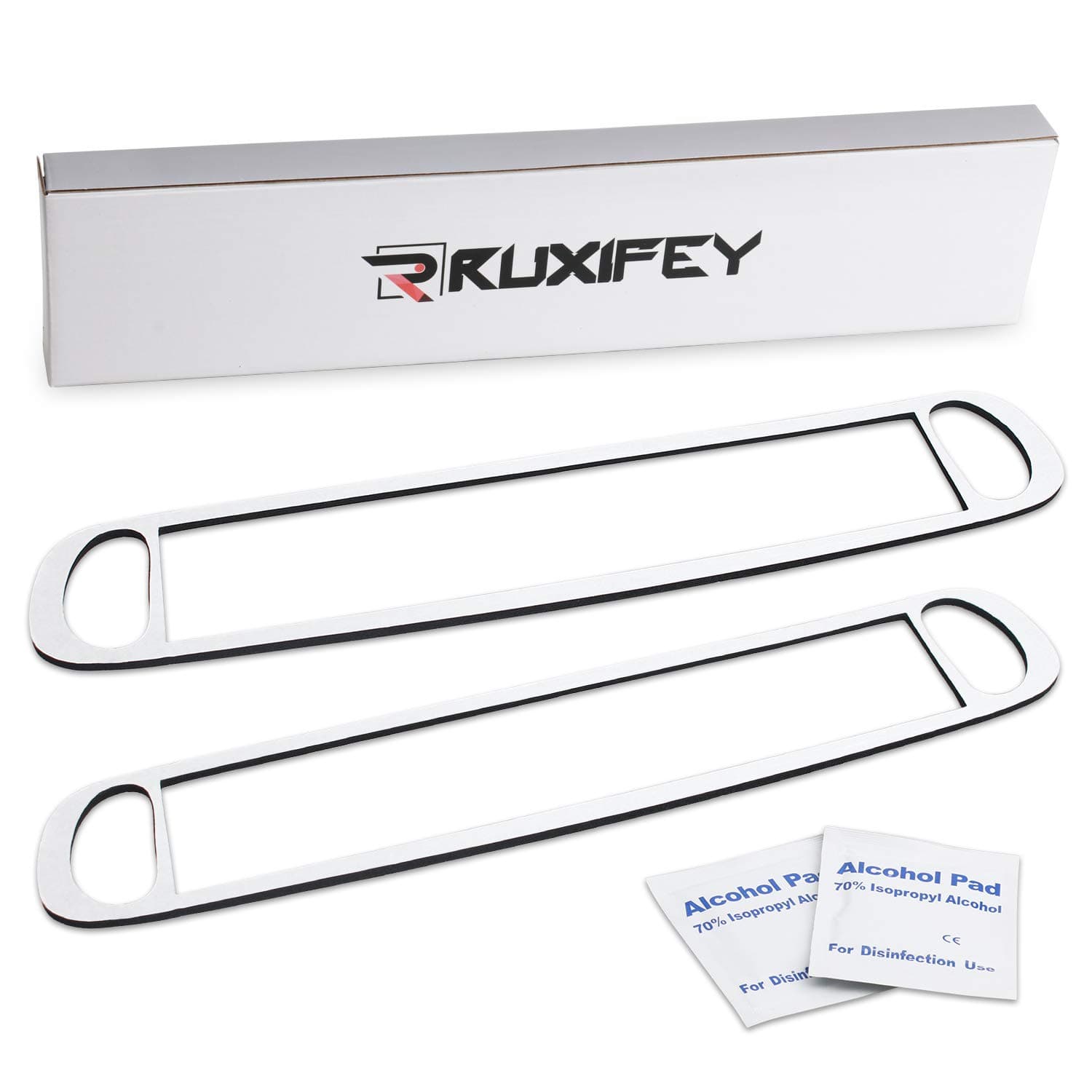 RUXIFEY Single Side 3rd Third Brake Light Gasket Seal Compatible with Chevy Silverado GMC Sierra 1500 2500 3500 2007 to 2013 High Mount Stop Lamp Assembly, 2nd Gen