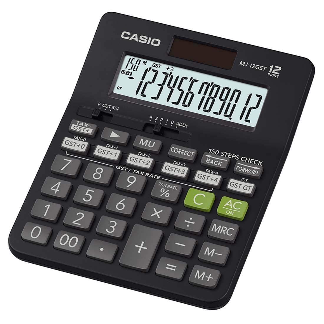 MJ-12GST GST Calculator (Black)