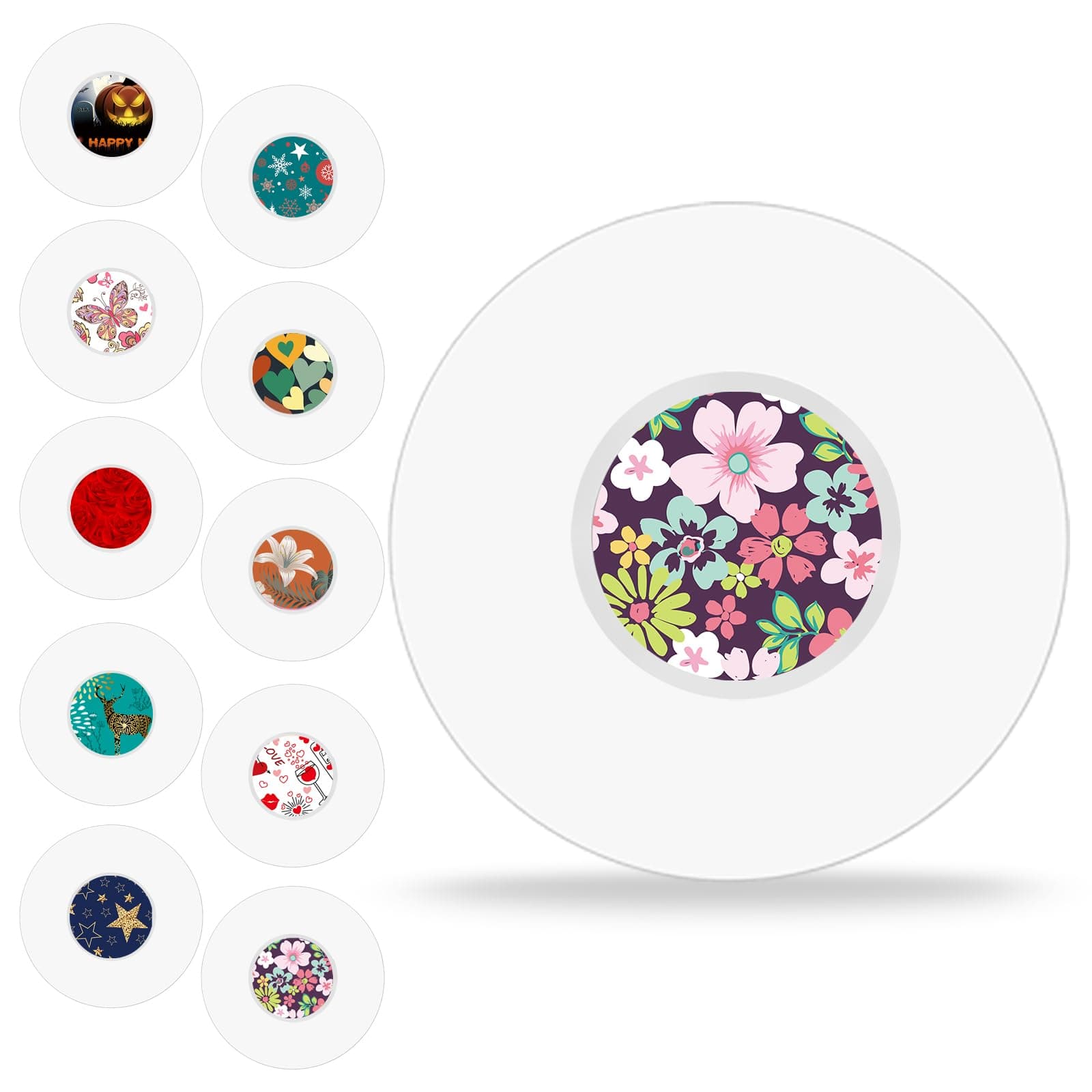 Libre 3 Plus Sensor Covers & Stickers Freestyle Waterproof Adhesive Patches Hypoallergenic and Latex-Free Over Patch Clear Tape Strong Adhesion Long-Lasting 40 Pack