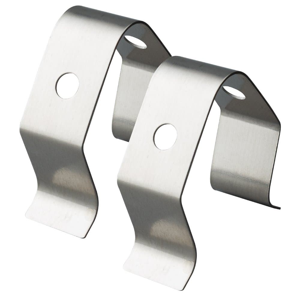 2 Pack Universal A Style Meat Thermometer Probe Clip for Ambient Temperature Readings for BBQ Smokers Grills Ovens