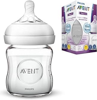AVENT Philips - Natural Glass Baby Bottle, Pack Of 1