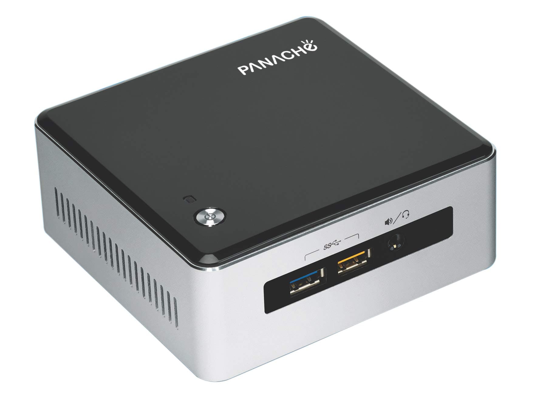 Panache Mini PC - PDNUCRC with Intel Core i3 CPU, 4GB RAM, 256GB SSD, WiFi, BT, and Licensed Windows 10 Home SL