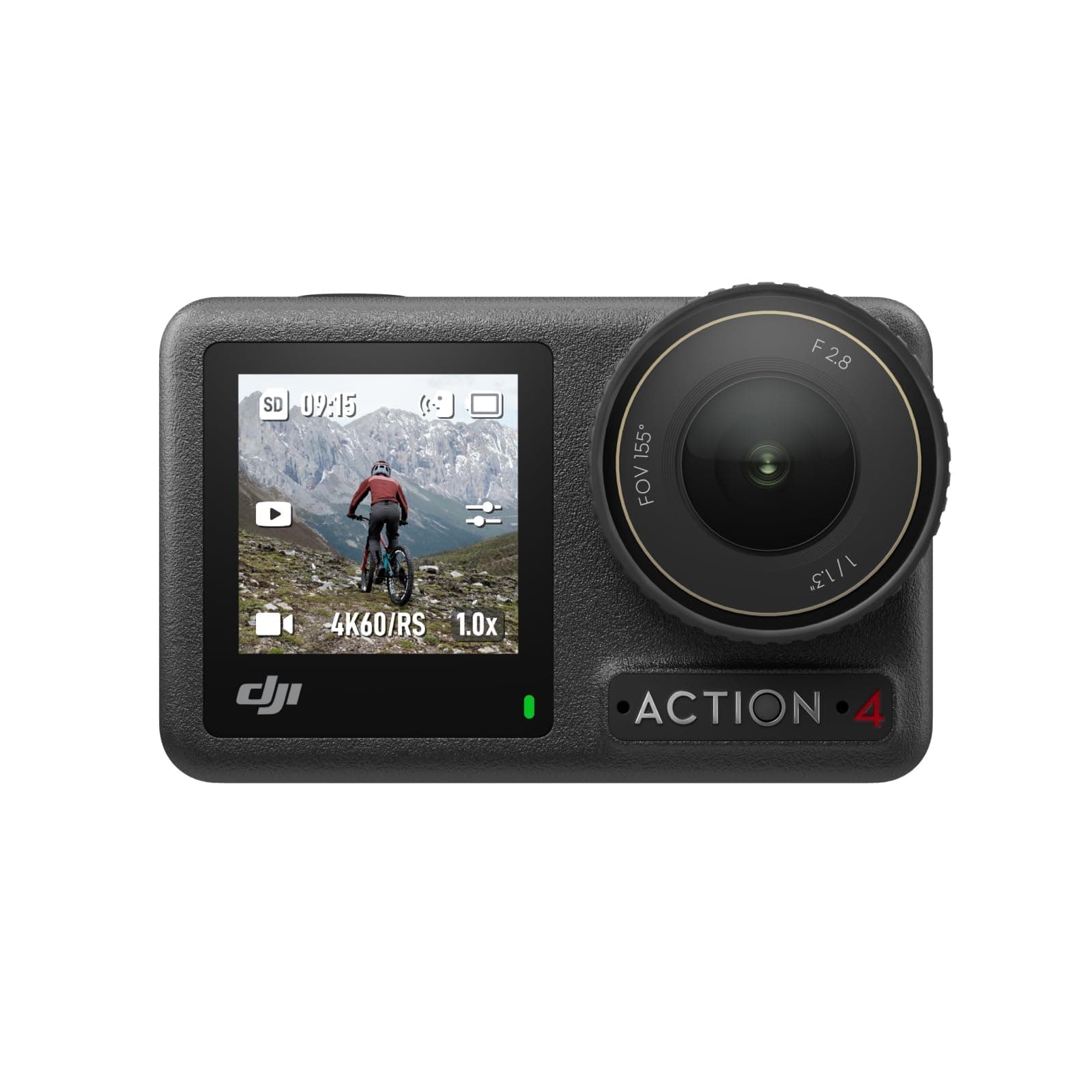 DJI Osmo Action 4 Essential Combo, Action Camera 4K/120fps with a 1/1.3-Inch Sensor, Stunning Low-Light Imaging Underwater Camera, 10-bit & D-Log M Color Performance Vlogging Camera, 1770mAh Battery