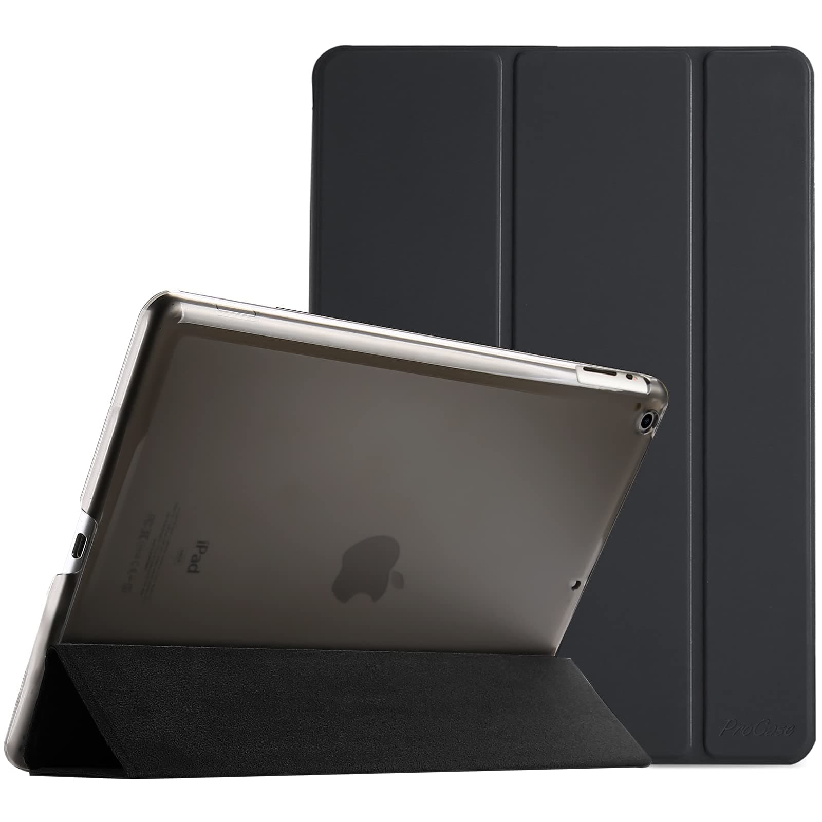 ProCase for iPad 2012/2011 2nd 3rd 4th Generation Case (Old Model), Smart Cover for iPad 2/iPad 3 /iPad 4 –Black