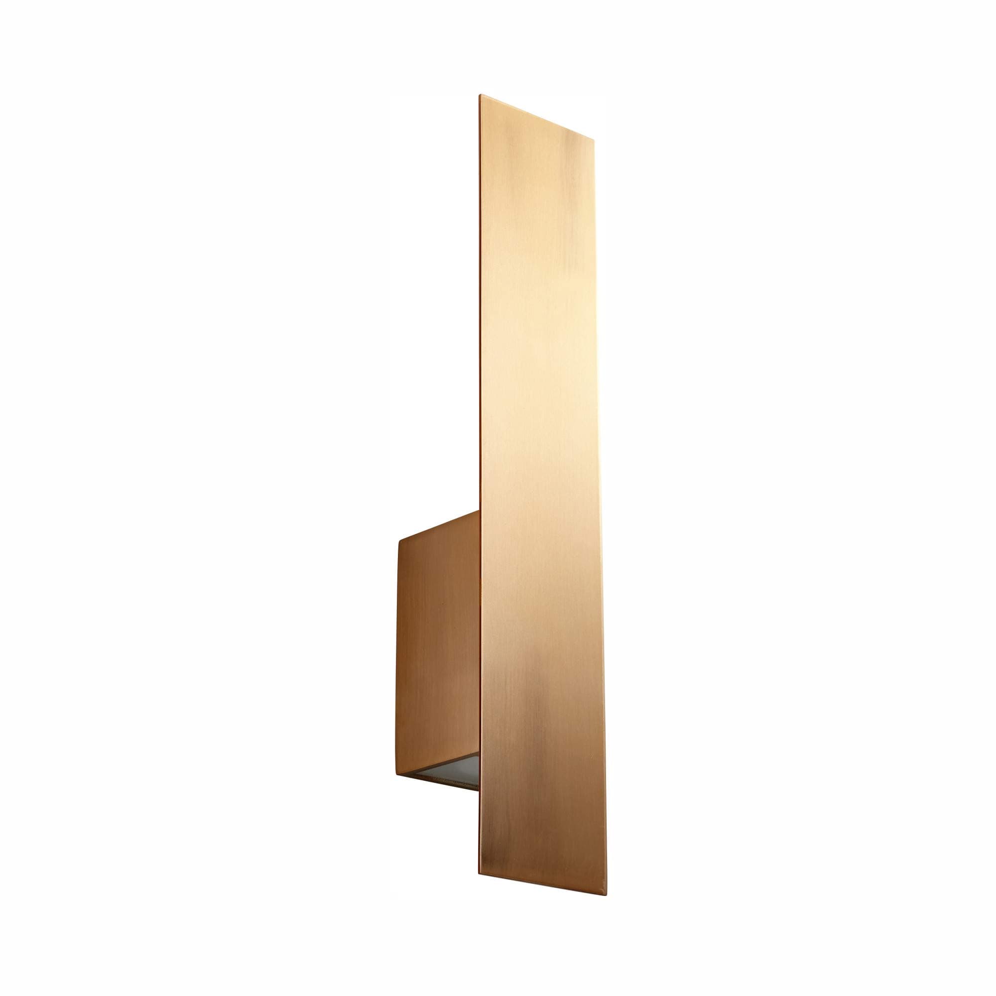 Oxygen Lighting 3-504-25 Reflex Collection Sconces, Satin Copper