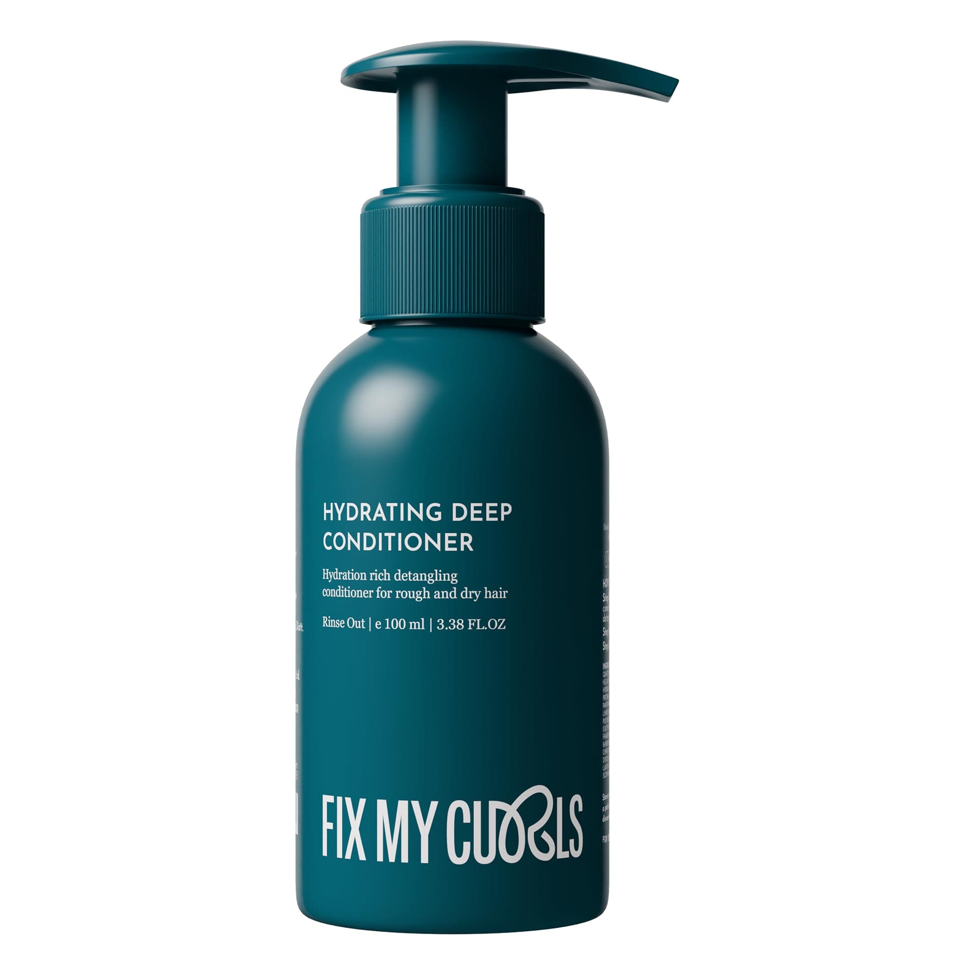 Fix My Curls 3-in-1 Deep Conditioner for Intense Moisture| Curl Enhancer & Activator| Hair Repair With Mango Butter & Honey| Silicone-Free, Sulphate-Free, Suitable for All Hair Types (100ml)