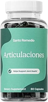 Santo Remedio - Joints, Joint Health Support, Promotes Joint Comfort and Function, Contains Clinically Proven Ingredients