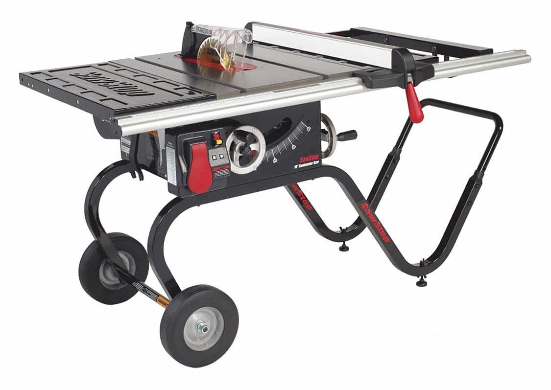 Saw Mobile Cart, 53" Length, 26" Width, 21" Height