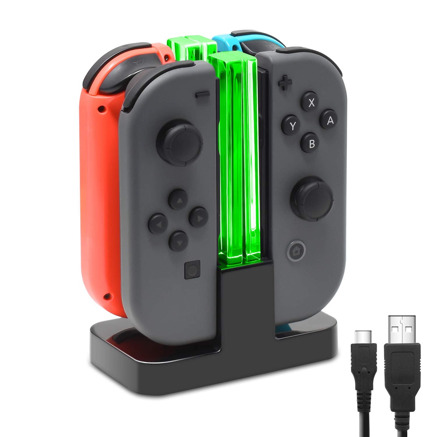 Charging Dock for Nintendo Switch Joy Con and for with Switch OLED Controller