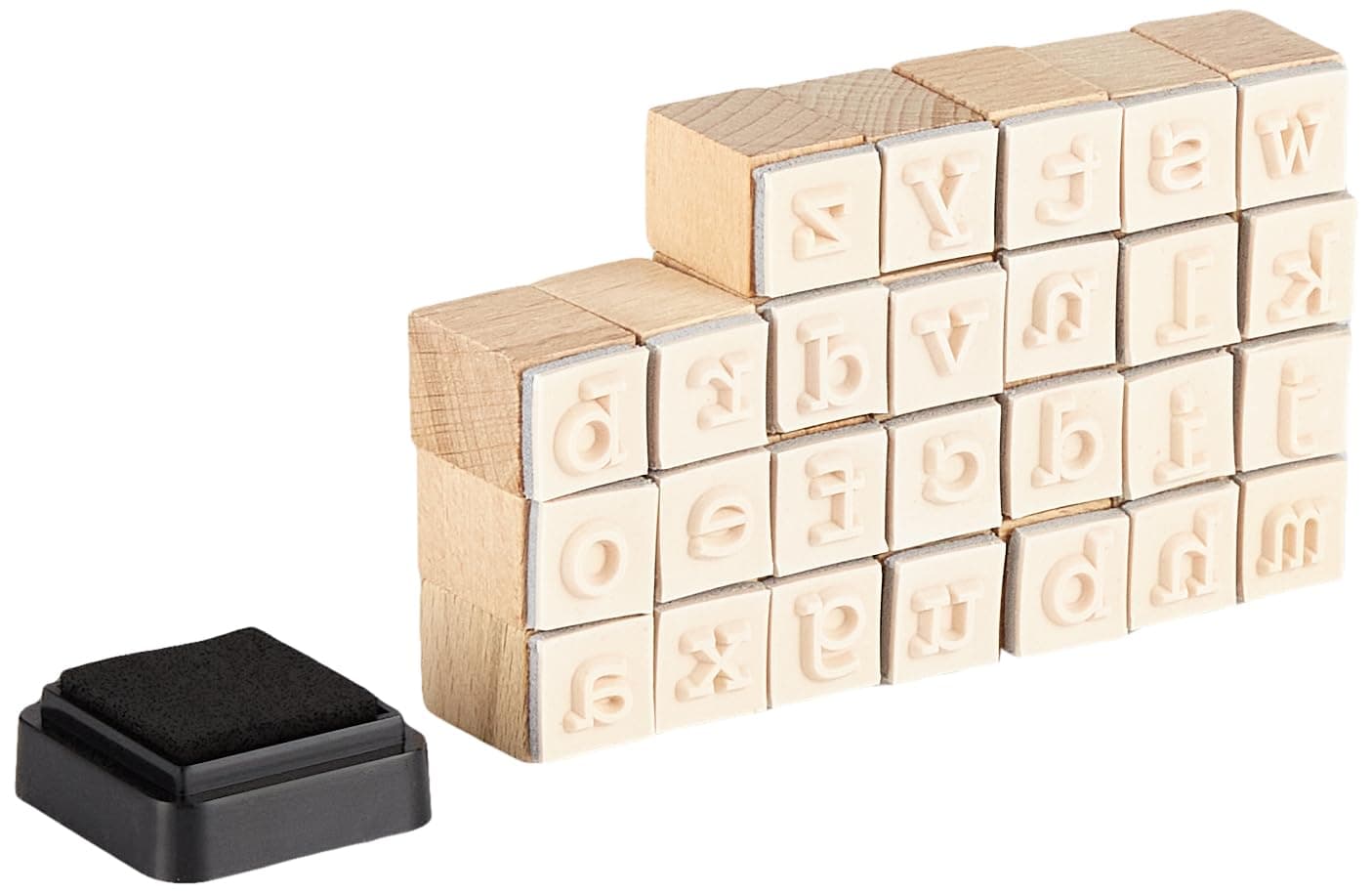 Hema Alphabet Stamps 26 Piece, Multicolour