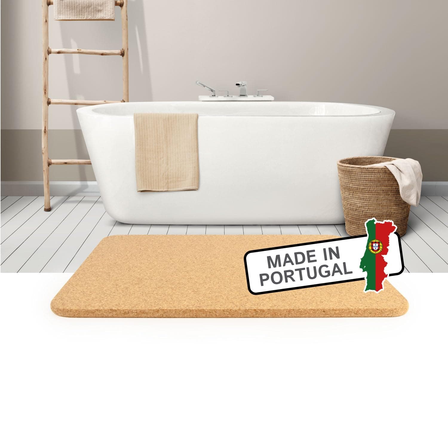 CORK BATH MAT (600 X 450 X 15 mm)