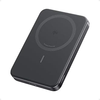 Anker MagGo Power Bank, Ultra-Slim 10,000mAh Magnetic Portable Charger, Qi2 Certified 15W Ultra-Fast MagSafe-Compatible Battery Pack, PD 30W, Ergonomic Design, For iPhone 17/16/15/14 Series Only