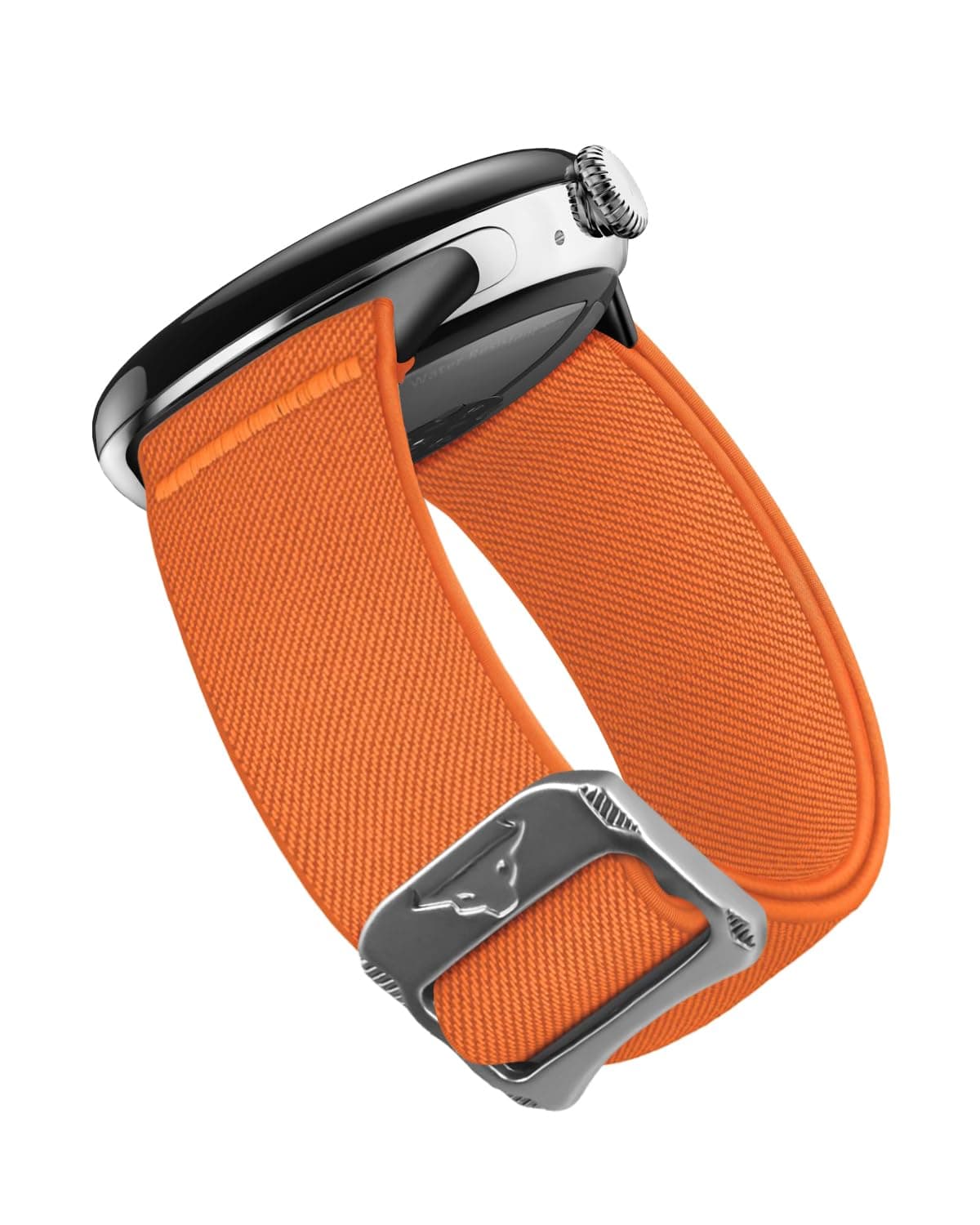 Elastic Band Compatible with Google Pixel Watch 3 45mm 41mm Band/Pixel Watch 2 Band/Google Pixel Watch Band for Men Women - Upgraded Metal Lugs - Breathable Stretchy Nylon Sport Strap for Pixel Watch