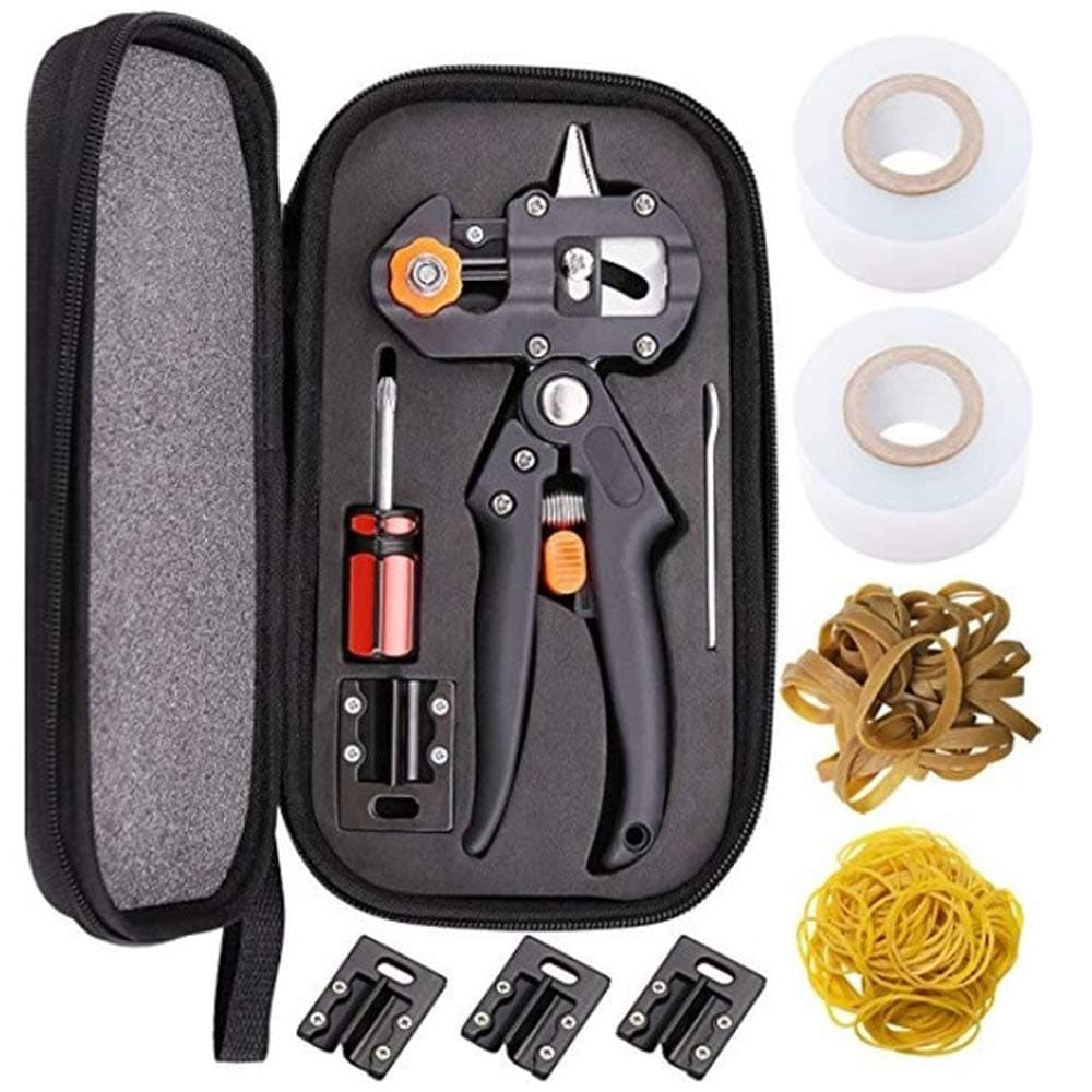 Andoer Household Garden Grafting Tool Set Fruit Tree Professional Pruning Shears Cutting Tools Kit