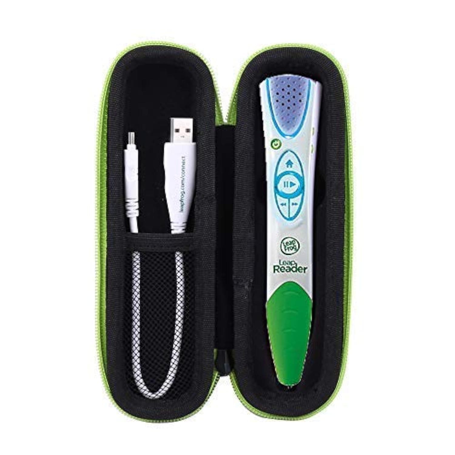 Hard Storage Case Replacement for Leapfrog LeapReader Reading and Writing System (Green,Only Case)
