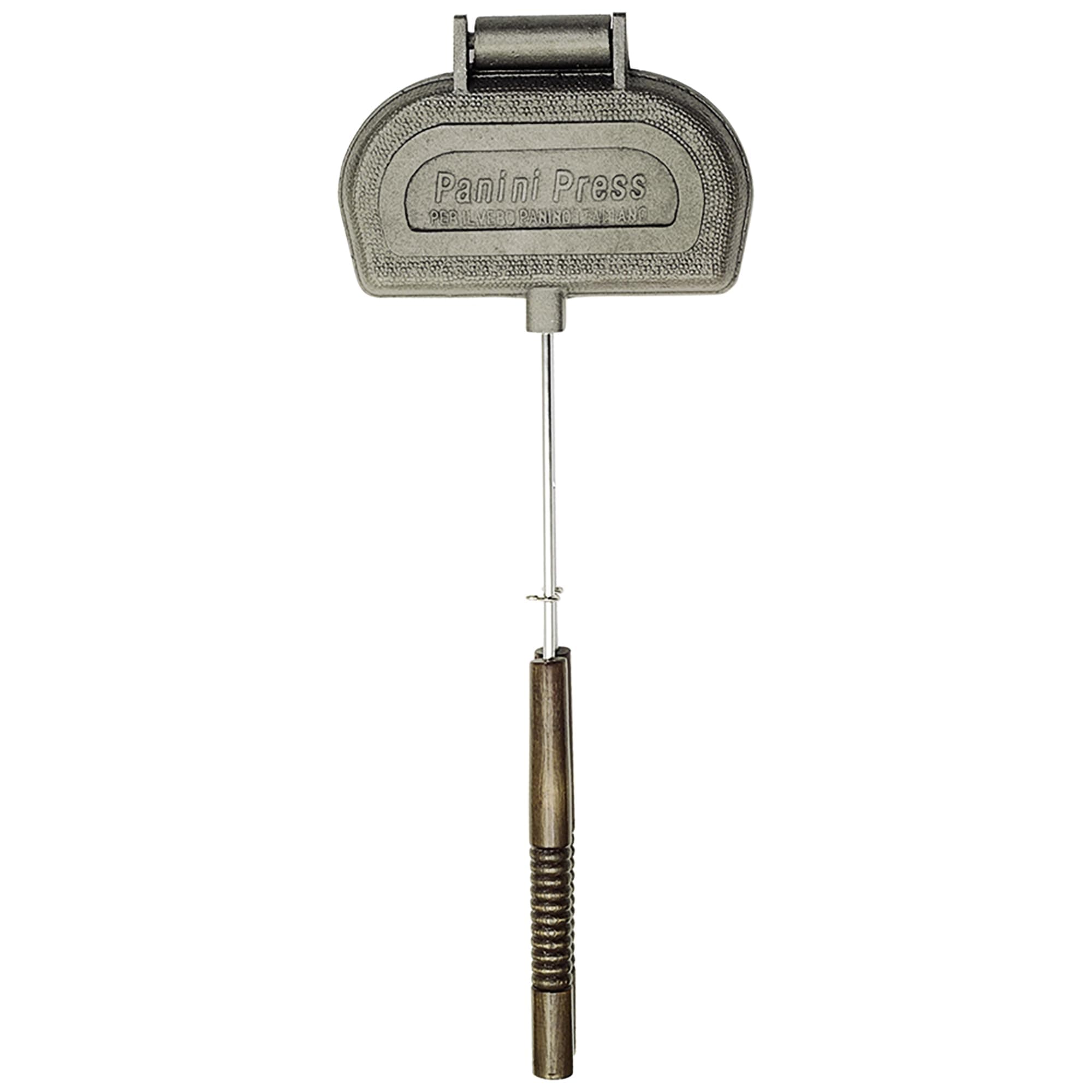 Panini Press Cast Iron Sandwich Cooker Designed For Use On BBQ Grills, #1305