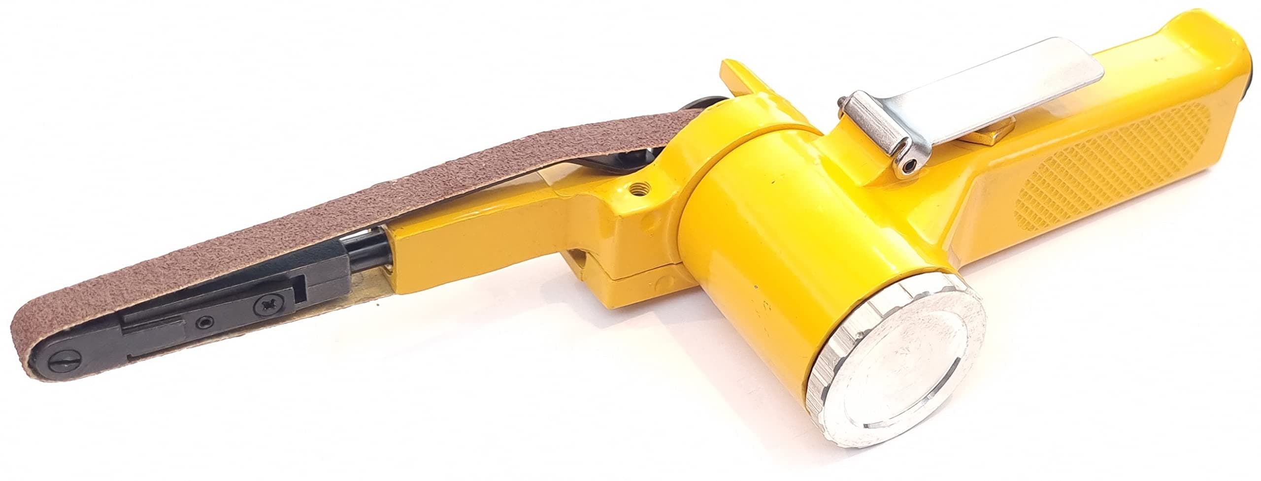 Elephant EBS-480 Series Akari Air Powered Belt Sander with 2 Extra Belts (10 mm)