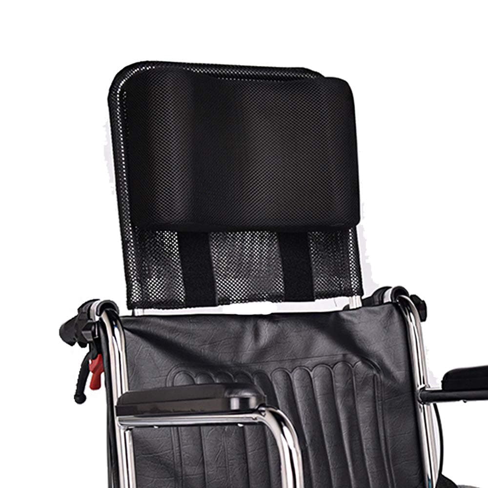 Mybow Wheelchair Headrest Neck Support Head Padding Adjustable & Portable for Adults Travel Wheelchair Accessories for 16"-20" B07L4DCJB4