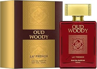 La French Oud Perfume 100ml Unisex Perfume for Men & Women, Eau De Parfum, Premium Arabic & French Long-Lasting Fragrance Scent, Best Date Night Fragrance for Men, Best Gift for Men and Women (Oud