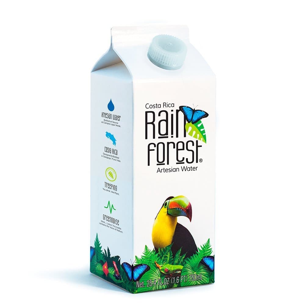 RainForest Artesian Water Carton 750mL., 12 Box