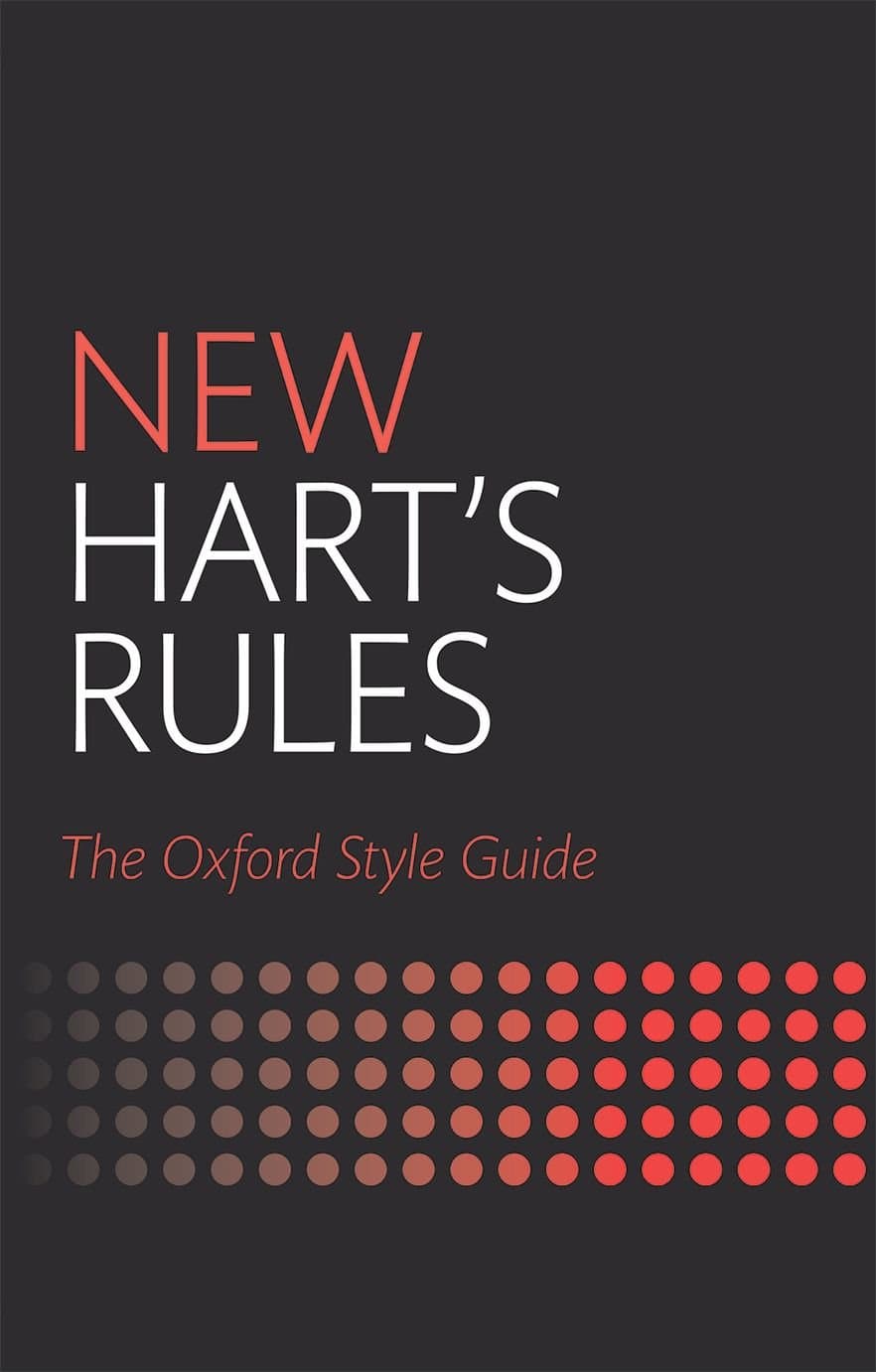 NEW HART'S RULES 2E